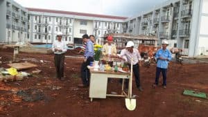 Động Thổ Xây Dựng Nhà Giải Trí Công Ty  CiBao